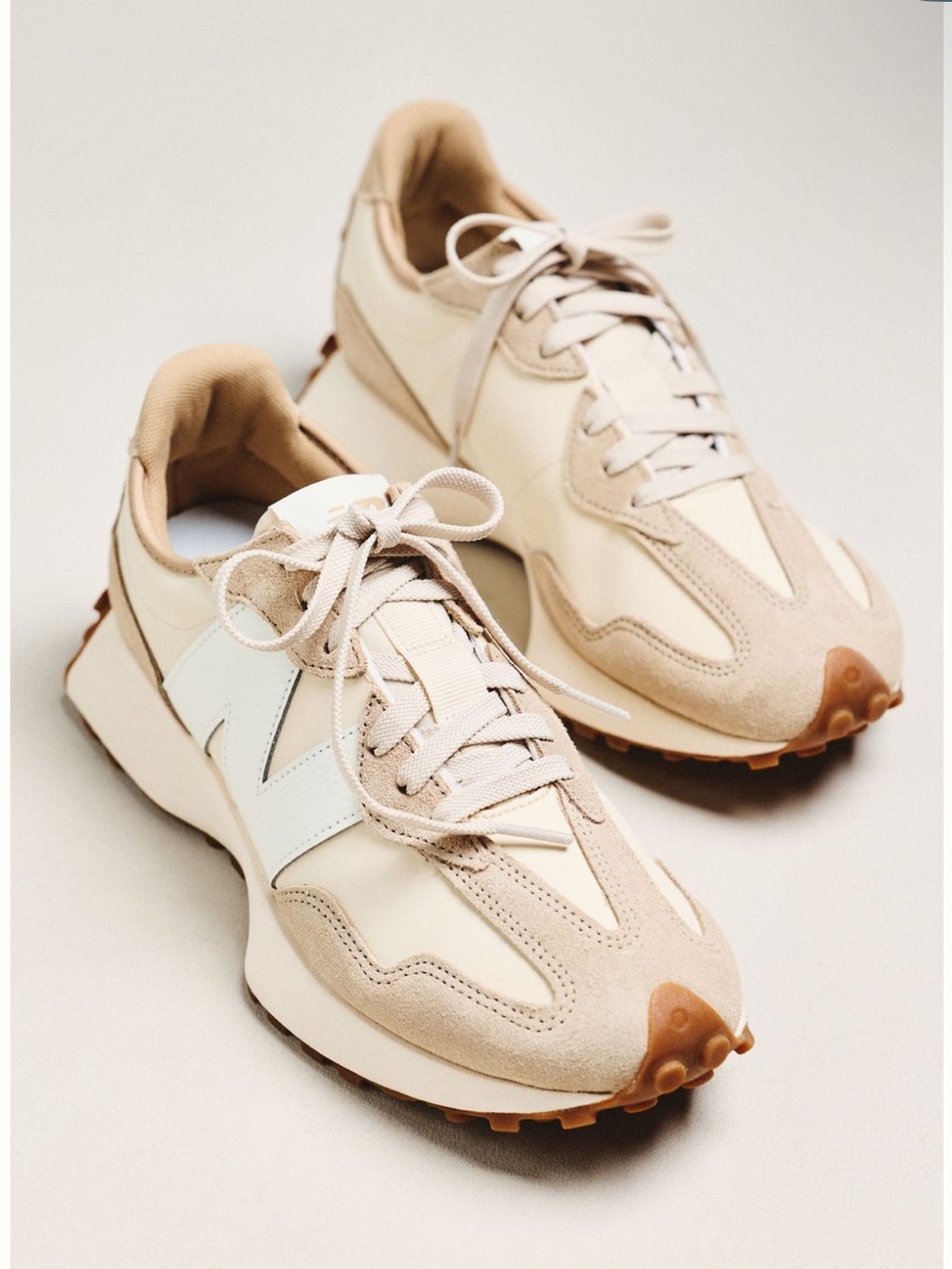 Brand New- New Balance Anthropologie Timberwolf/Sea Salt 
8 women